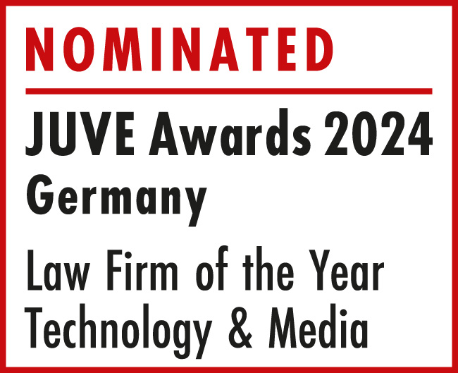 JUVE Awards 2024: LAUSEN nominated as Law Firm of the Year for Technology and Media