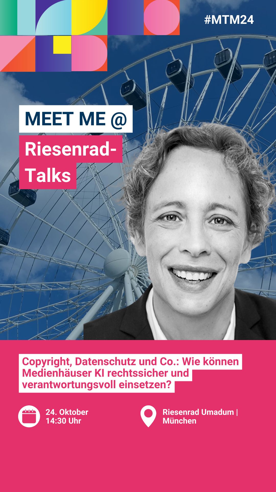 #MTM24: Riesenrad-Talk mit Dr. Kerstin Bäcker als Gondel-Captain